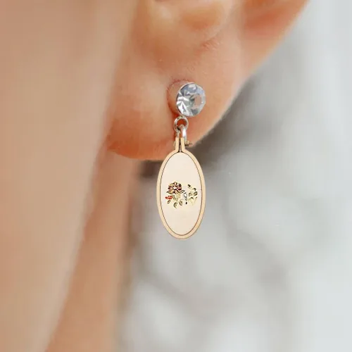 Vista 3 de EXCEART Mini aro de bordado, 10 juegos de mini aro de madera para punto de cruz, círculo de bordado redondo para manualidades, colgante, accesorios