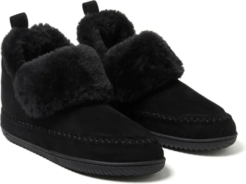 Vista 6 de Dearfoams Alpine Moritz - Pantuflas para mujer con soporte de arco para exteriores
