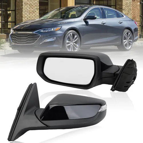 Vista 13 de Espejo de Visión Lateral del Conductor Compatible con Chevy Malibu 2016 2017 2018 2019 2020 2021 2022, Espejos con Detección de Punto Ciego