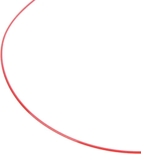 Vista 8 de Cuerda de raqueta de tenis de poliéster de 656.2 ft, para entrenamiento diario y juego aficionado (rojo)