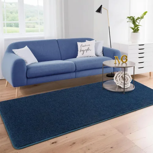 Vista 25 de DweIke Alfombra de área de 4 x 6 pies para sala de estar, alfombras negras súper suaves para dormitorio, alfombra moderna estética lavable de espuma