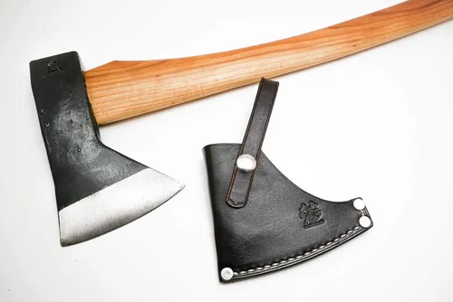 Vista 3 de Review Outdoor Gear Funda para hacha/máscara/cubierta para The Council Tool 2# Hudson Bay Camp Axe 28" Curvo HandleAxe
