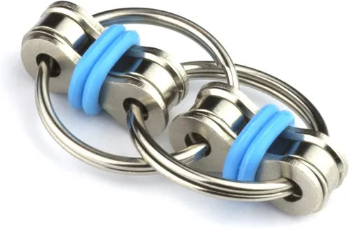 Vista 6 de Tom's Fidgets Juguete Fidget de Cadena Flippy Original - Perfecto para TDAH, Ansiedad y Autismo - Reductor de Estrés Fidget de Cadena de Bicicleta