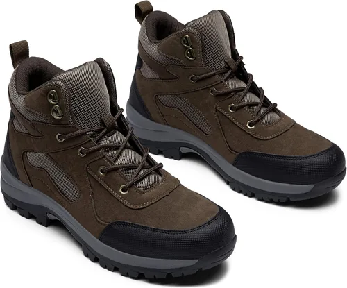 Vista 4 de Jousen Men's Hiking Boots Waterproof Outdoor Lightweight Mountaineering Trekking Shoes