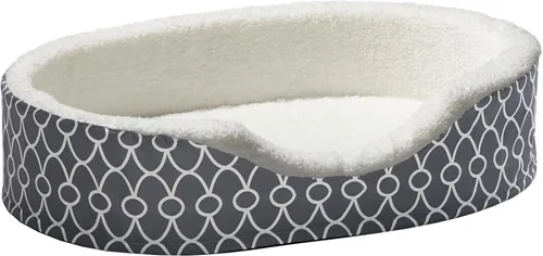 Vista 10 de MidWest Homes for Pets Orthoperdic - Cama para mascotas con protector de tela de teflón, XS marrón