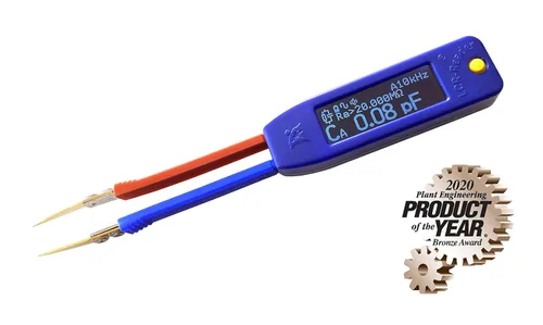 Vista 2 de Multímetro digital LCR-Reader-MPA: LCR-, ESR, voltaje/corriente-, frecuencia, medidor, probador de diodo/LED, osciloscopio (negro)