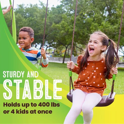 Vista 4 de Swurfer PAW Patrol Swing Sets for Backyard, Swingset Outdoor for Kids