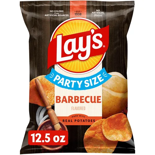 Vista 13 de Lay's Papas Fritas Clásicas, Papas Fritas Sin Gluten, Tamaño de Fiesta, Bolsa de 13 oz