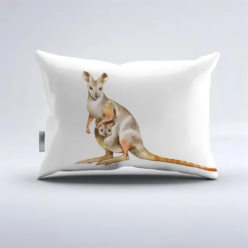 Vista 3 de REALIN Cartoon Kangaroo Bedding Kangaroo Australia Animals Duvet Cover Set Girl Boy Kids Bed Sets 2/3/4PCS Quilt Covers/Sheets/Pillow