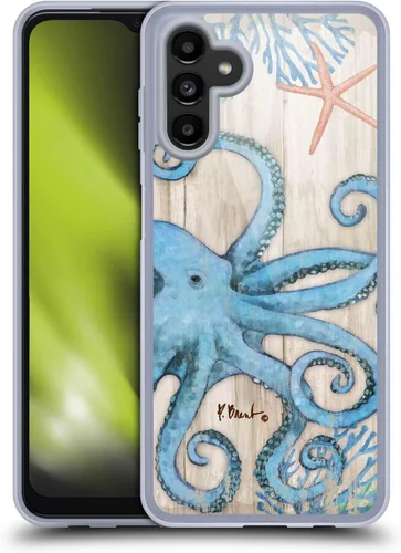 Vista 9 de Head Case Designs Officially Licensed Paul Brent Agate Mermaid Coastal Gel Case [Military Grade Protection] Compatible with Samsung Galaxy A13 5G