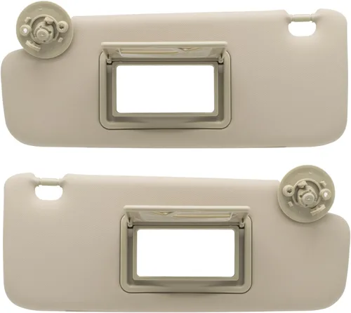 Visera parasol para lado del conductor izquierdo y lado del copiloto derecho, reemplazo compatible con Chevy Sonic 2012-2019 Spark 2013-2016, número