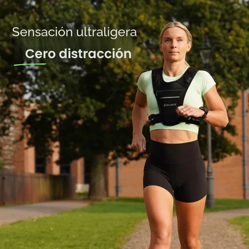 Vista 7 de ZelaFit™ Chaleco de correr para mujeres y hombres, soporte para teléfono de correr – perfecto para equipo de correr, accesorios de correr, artículos