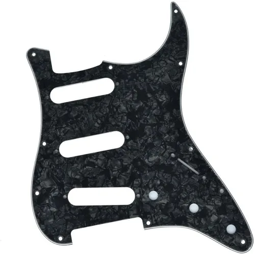 Vista 9 de KAISH - Golpeador de 11 agujeros estilo ST/Strat, SSS, para Stratocaster de EE. UU./México, perla de abulón