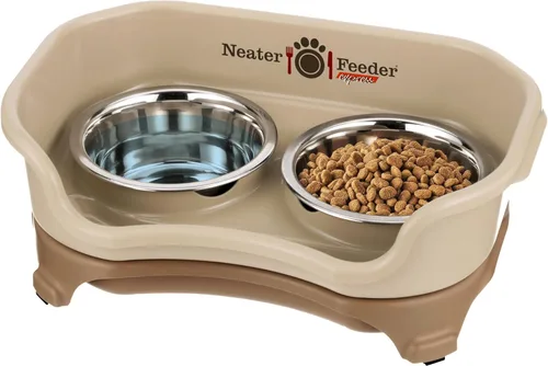 Vista 10 de Neater Feeder Express Cuencos para Perros a Prueba de Desorden Elevados para Razas Medianas y Grandes – Fabricado en EE. UU. – Comedero Lento