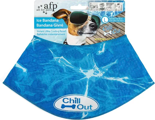 Vista 8 de ALL FOR PAWS Bandana refrescante para perros, bandanas refrescantes
