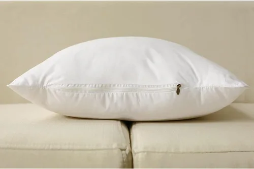 Vista 7 de Cojín de almohada hipoalergénico de alta resistencia, relleno de algodón PP, relleno cuadrado, cojín decorativo de primera calidad blanco para sofá