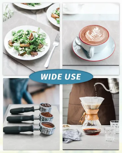 Vista 6 de AMOAMI Tapete de café con parte trasera de goma absorbente para secar platos para encimera de cocina, se adapta debajo de la cafetera o máquina
