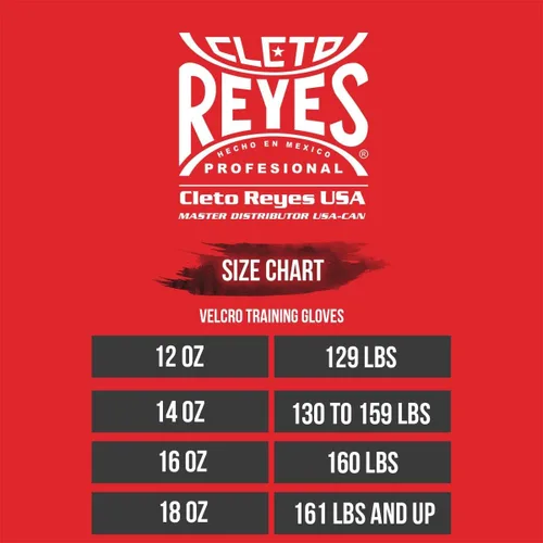 Vista 6 de Cleto Reyes Guantes de entrenamiento con cierre de velcro para hombres y mujeres (14 onzas, negro)