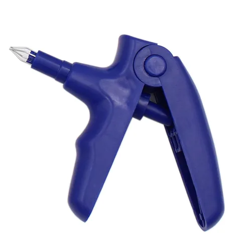 Vista 5 de Angzhili Herramienta de colocación de anillo de ligadura de ortodoncia dental para ligadura (gris)