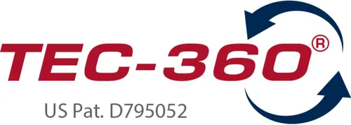 Vista 6 de Tectran Abrazadera AirPower Line TEC-360 3 en 1 Giratorio de 360° Clip de acero inoxidable Negro Tectran 9890ST360