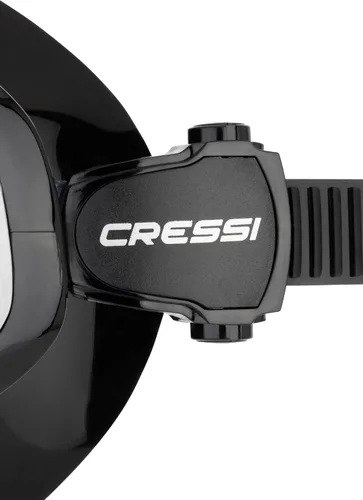 Vista 6 de Cressi Wide View Dive Mask - 4-Window Tempered Glass - Soft Silicone Skirt for Perfect Seal - Pano 4: Designed in Italy