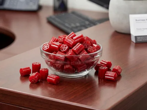Vista 5 de Bocados de regaliz de cereza: 2 libras de masticables frescos y deliciosos masticables de regaliz rojo sabroso
