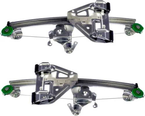 Vista 63 de TRQ Juego de elevalunas eléctrico trasero compatible con Volkswagen Golf 1999-2006 Jetta VW1550102 VW1551102 1999-2005