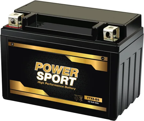 ExpertPower Batería de repuesto YTX9-BS 12v 9ah para YUASA YTX9-BS