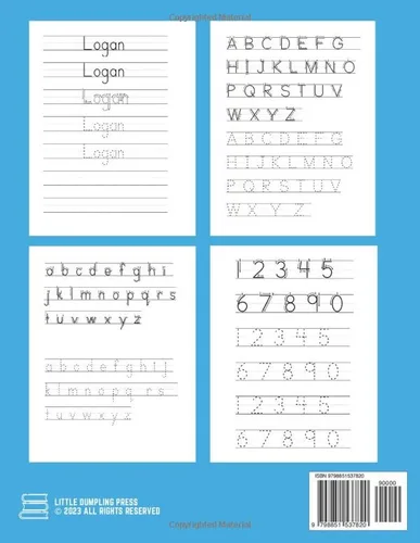 Vista 2 de Logan Learn to Write Your Name & Alphabet Handwriting Workbook Pre-School - Kindergarten