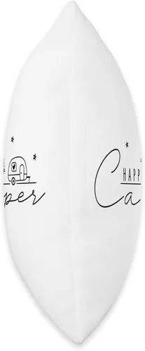 Vista 2 de Happy Camper Loving The Outdoors RV Life - Almohada de 16 x 16 pulgadas, multicolor