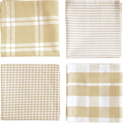 Vista 3 de LANE LINEN Paños de cocina 100% algodón, ultra suaves, absorbentes, de secado rápido, toallas de cocina, paños de lavado multitejido