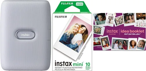 Fujifilm Paquete de impresora Instax Mini Link White