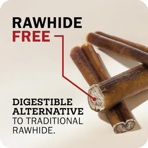 Vista 9 de Redbarn Pet Products All Natural Bully Sticks de 5 a 8 pulgadas para perros pequeños y grandes – Paquete variado de masticables saludables de larga
