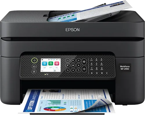 Vista 9 de Epson Workforce WF-2850 - Impresora inalámbrica todo-en-uno con escaneo, copia, fax
