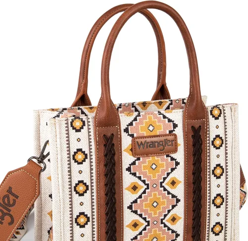 Vista 4 de Wrangler Bolso de mano azteca para mujer, bolsos de hombro occidental y bolsos de mano, regalos de Navidad