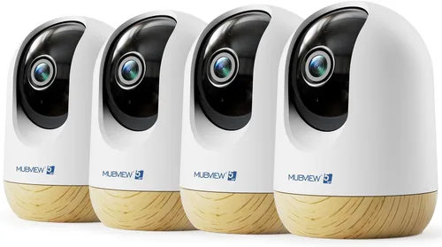 Vista 11 de MUBVIEW Cámara de seguridad para interiores enchufable de 5 MP sin suscripción, cámara WiFi para mascotas de 5/2.4G para interiores con aplicación