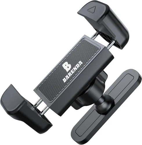 Soporte magnético para teléfono para gimnasio con imán N52 y clip seguro, fuerte soporte magnético para teléfono para todos los teléfonos, se fija a