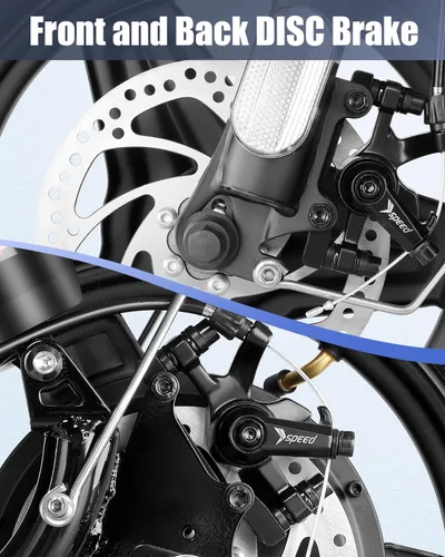 Vista 7 de Caroma Electric Scooter for Adults with Seat, 800/1200W Motor, Max 30Miles Ranges&20Mph, 14" Fat Tire Foldable E-Scooter with Carry Basket, Dual