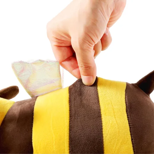 Vista 5 de Onsoyours Peluches Originales de Abeja Lindas, Juguete de Peluche Suave de Abeja Melífera Almohada Pequeños Regalos para Niños (Amarillo, 9")