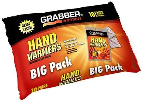 Vista 2 de Grabber Warmers Big Pack Calentadores de manos, 10 pares