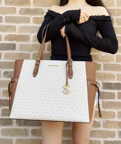 Vista 4 de Michael Kors Gilly Jet Set - Bolsa grande con cordón en la parte superior