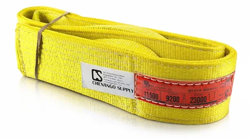 Vista 12 de DD Sling (Hecho en EE. UU.). 2 pulgadas de ancho X (longitudes de 4' a 20') en el listado! Eslingas de nylon de 2 capas con ojo torcido, de ojo a