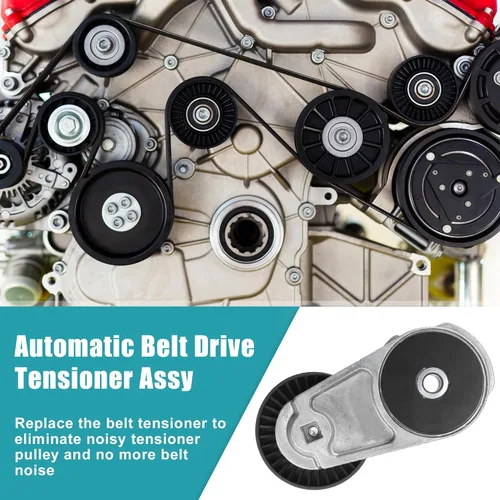 Vista 3 de X AUTOHAUX Conjunto automático de polea tensor de correa para Dodge Charger Journey para Ram 1500 C/V para Jeep para Chrysler 200 300 para VW NO.