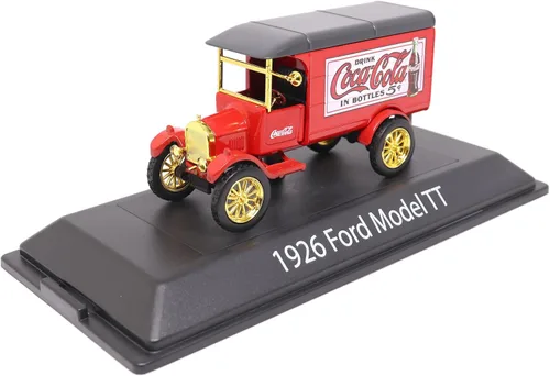 Vista 2 de Motor city classics Coca-Cola Diecast coleccionable 1926 Ford Model TT Delivery Van 1:43 Diecast Scale Model 443026 Producto