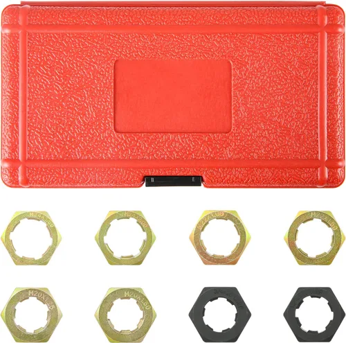 Vista 2 de Kit de limpieza y reenhebrado fraccionario de husillo de eje de 8 piezas, reparación de cazador de roscas, herramientas de roscado de limpieza