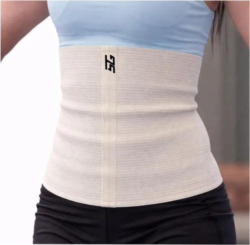 Vista 21 de #1 Sport Pro - Cinturón de calentamiento de algodón de lana que alivia el dolor de espalda, apoya la compresión lumbar y muscular, óptima para Negro