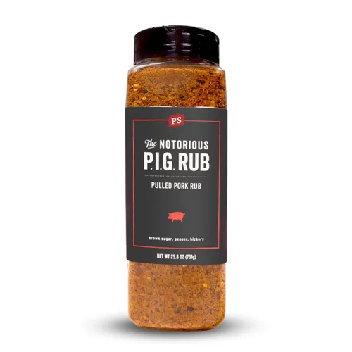 Vista 19 de PS Seasoning Blue Ribbon Rib Rub - Condimento seco dulce y ahumado para barbacoa estilo competencia para ahumar y asar a la parrilla - Mezcla