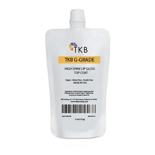 TKB - Brillo de labios de alto brillo (grado G) | Aceite de labios, alto brillo, brillo de labios transparente, listo para usar, brillo de labios de