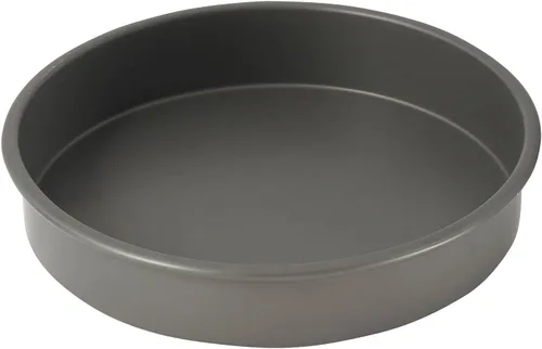 WINCO Molde redondo para pastel, 10 pulgadas, aluminio anodizado duro, negro