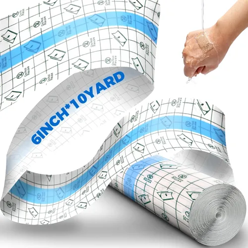 Vista 16 de BFONS Vendajes impermeables para cuidado posterior del tatuaje, 2 pulgadas x 16 yardas, cinta para cubrir tatuajes, suministros de tatuaje, vendaje